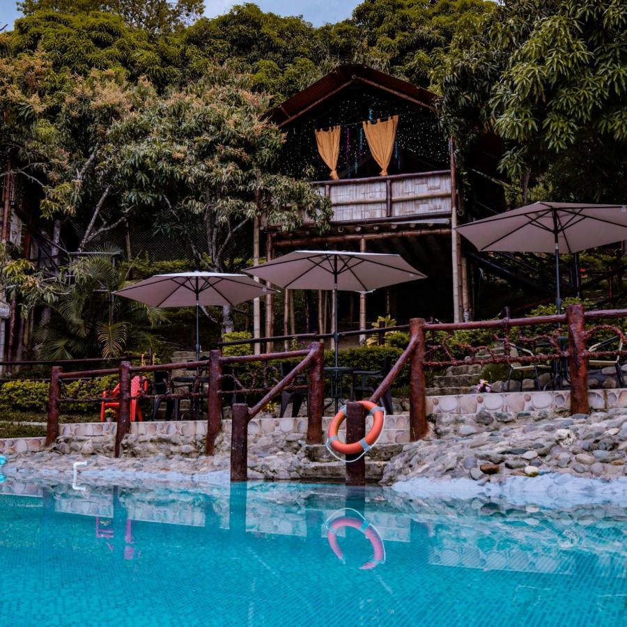ホテル Glamping Mirador Santa Fe-ソペトラン エクステリア 写真