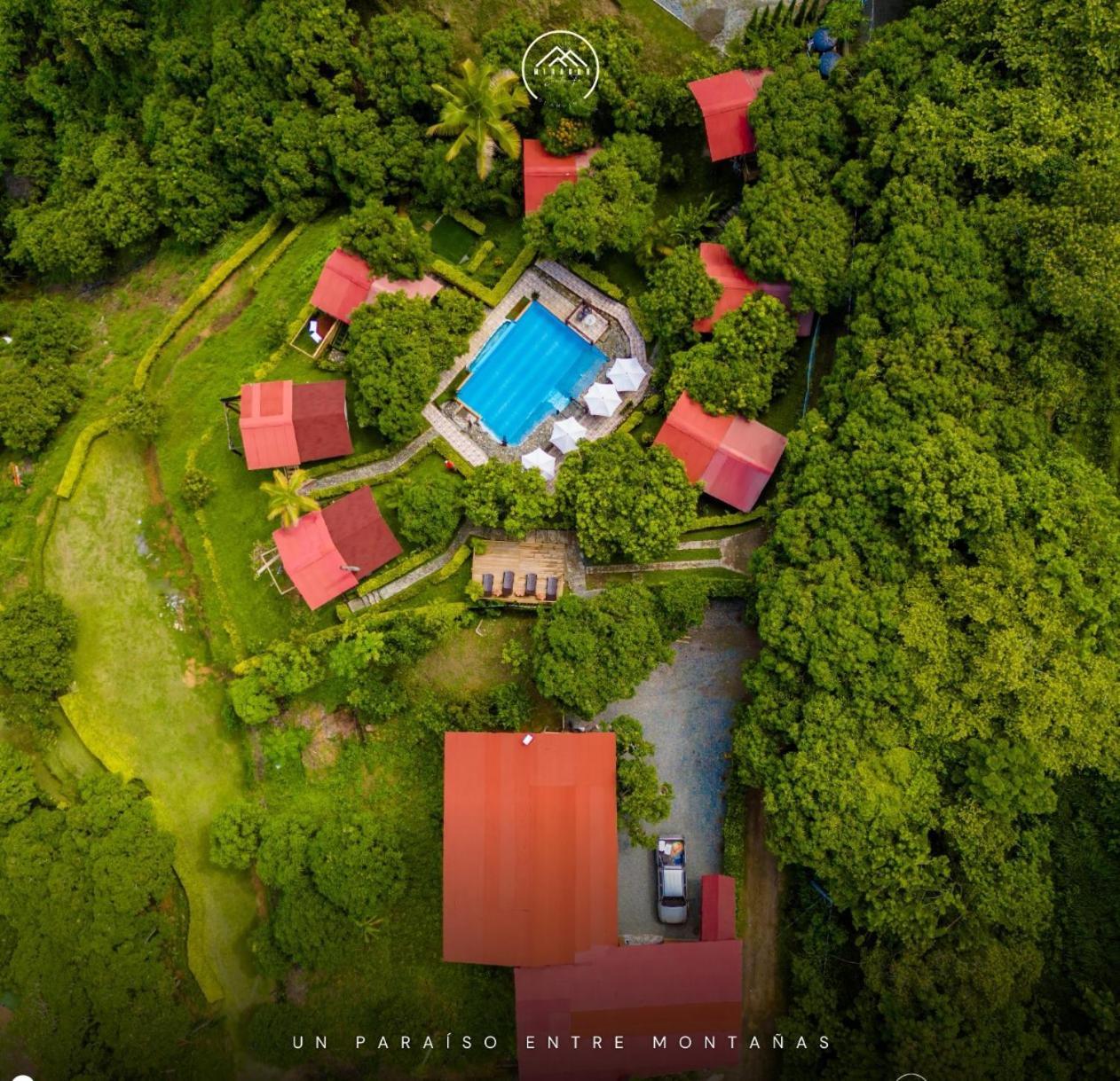 ホテル Glamping Mirador Santa Fe-ソペトラン エクステリア 写真